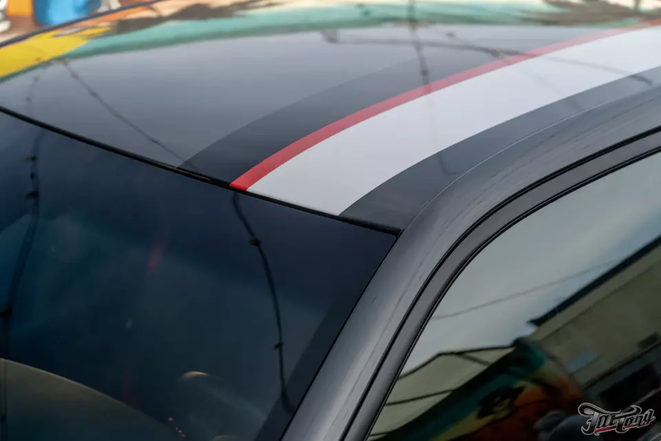 Dodge Charger R/T. Замена цвета, кованый карбон и ковры из кожи!